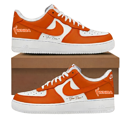 LIMITED EDITION - NEW CUSTOMIZED WNBA16 WOMEN'S NATIONAL BASKETBALL ASSOCIATION AF1 SNEAKERS