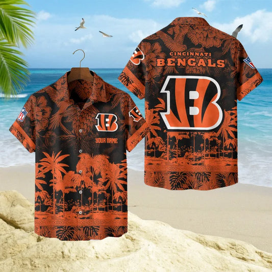 [SPECIAL OFFER] NEW CUSTOMIZED NFL16 CCB CINCINNATI BENGALS UNISEX HAWAIIAN SHIRT