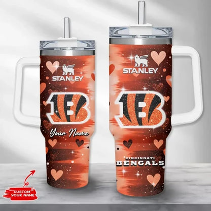 [SPECIAL OFFER] NEW CUSTOMIZED NFL16 CCB CINCINNATI BENGALS HALLOWEEN  40OZ TUMBLER