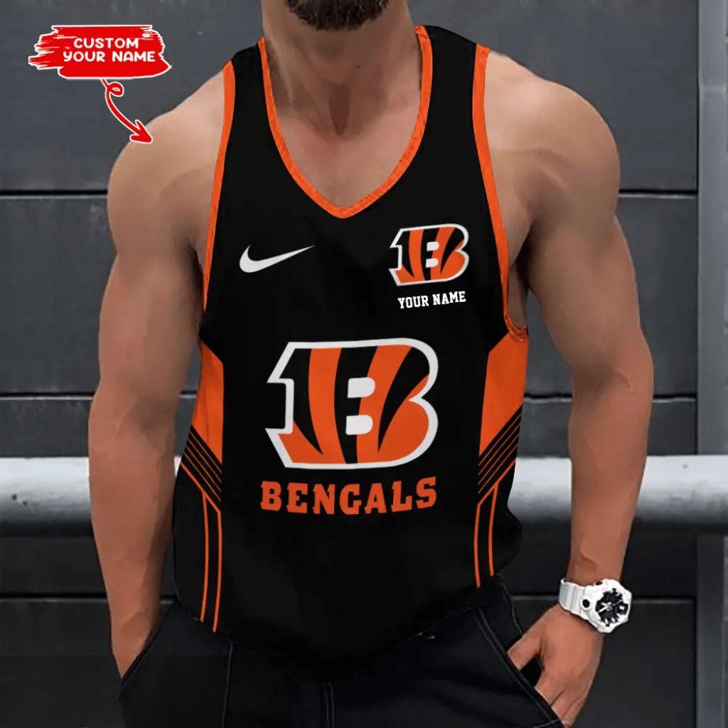 LIMITED EDITION - NEW CUSTOMIZED NFL16 CCB CINCINNATI BENGALS UNISEX TANK TOP