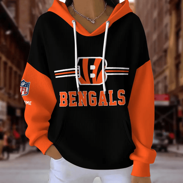 [SPECIAL OFFER] NEW CUSTOMIZED NFL16 CCB CINCINNATI BENGALS RIBBED HOODIE & SWEATSHIRT