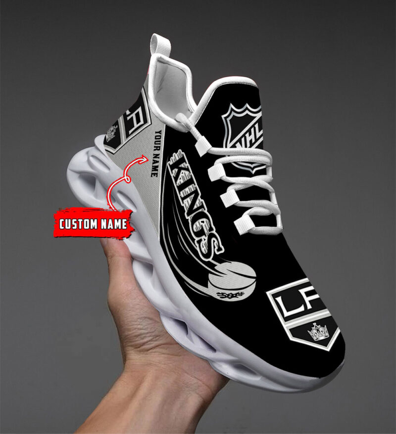 [SUPER SALE] NEW CUSTOMIZED NHL16 LAK LOS ANGELES KINGS CLUNKY SNEAKERS