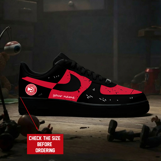 [HOT DEAL] NEW CUSTOMIZED NBA17 AHA ATLANTA HAWKS AF1 SHOES