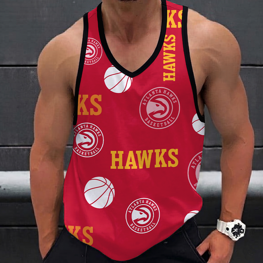 [HOT DEAL] NEW CUSTOMIZED NBA17 AHA ATLANTA HAWKS UNISEX TANK TOP