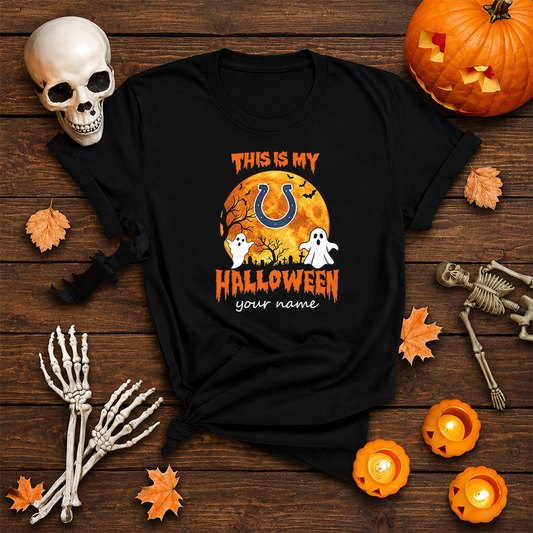 [SPECIAL OFFER] NEW CUSTOMIZED NFL17 IDC INDIANAPOLIS COLTS  HALLOWEEN T-SHIRT, HOODIE & ZIP HOODIE