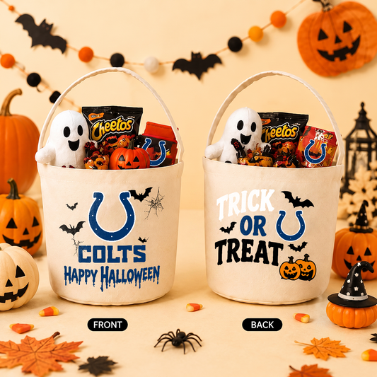 [SPECIAL OFFER] NEW CUSTOMIZED NFL17 IDC INDIANAPOLIS COLTS HALLOWEEN BASKET