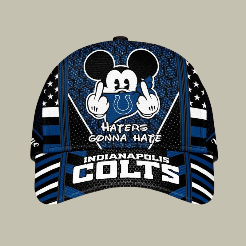 [SPECIAL OFFER] NEW CUSTOMIZED NFL17 IDC INDIANAPOLIS COLTS CLASSIC CAP