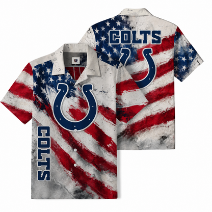[SPECIAL OFFER] NEW CUSTOMIZED NFL17 IDC INDIANAPOLIS COLTS UNISEX HAWAIIAN SHIRT