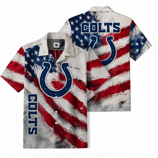 [SPECIAL OFFER] NEW CUSTOMIZED NFL17 IDC INDIANAPOLIS COLTS UNISEX HAWAIIAN SHIRT