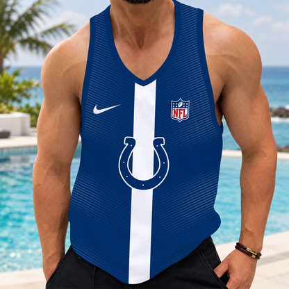[SPECIAL OFFER] NEW CUSTOMIZED NFL17 IDC INDIANAPOLIS COLTS UNISEX TANK TOP