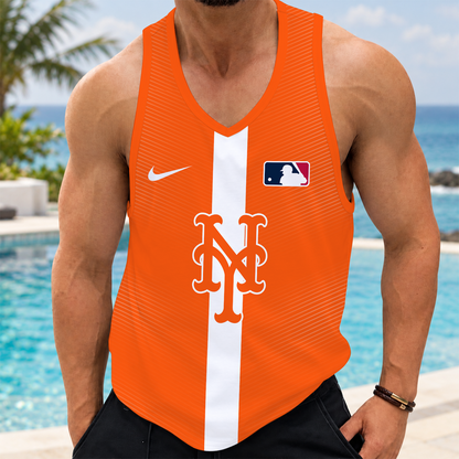 [FLASH SALE] NEW CUSTOMIZED MLB17 NYM NEW YORK METS UNISEX TANK TOP
