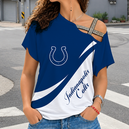 [SPECIAL OFFER] NEW CUSTOMIZED NFL17 IDC INDIANAPOLIS COLTS SHOULDER SHIRT