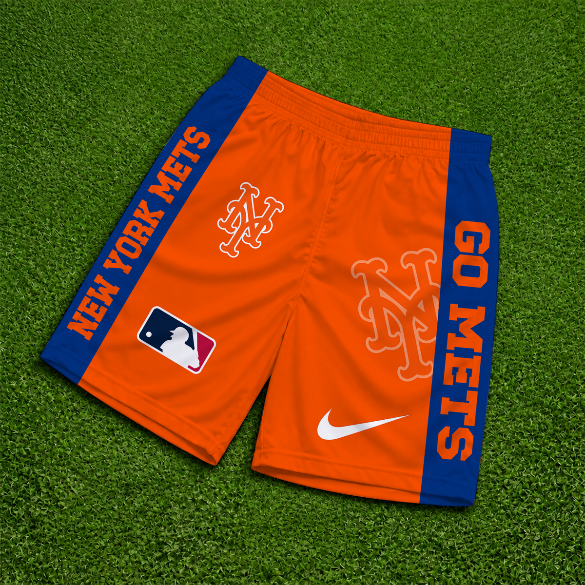 [FLASH SALE] NEW PREMIUM MLB17 NYM NEW YORK METS SHORT PANTS