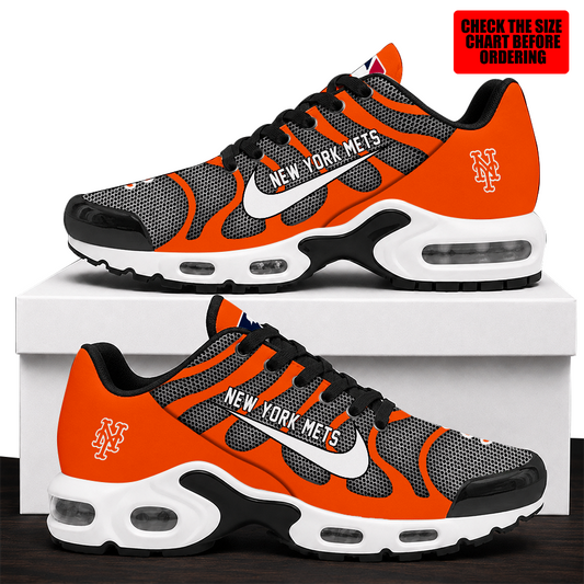 [FLASH SALE] NEW CUSTOMIZED MLB17 NYM NEW YORK METS AIR MAX PLUS SNEAKERS