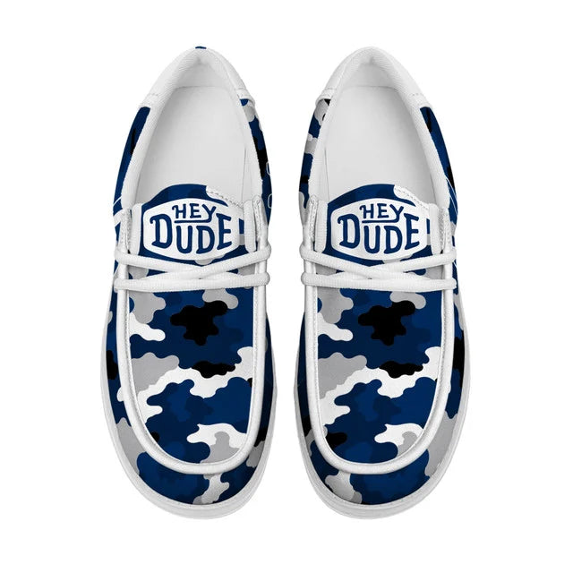 [SPECIAL OFFER] NEW CUSTOMIZED NFL17 IDC INDIANAPOLIS COLTS LOAFER SHOES