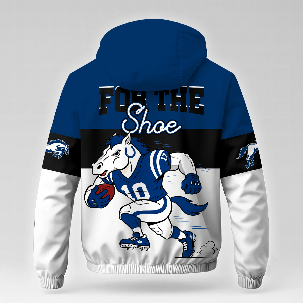 [SPECIAL OFFER] NEW CUSTOMIZED NFL17 IDC INDIANAPOLIS COLTS WINDBREAKER JACKET