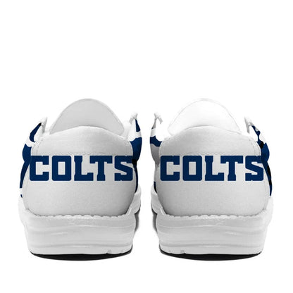 [SPECIAL OFFER] NEW CUSTOMIZED NFL17 IDC INDIANAPOLIS COLTS LOAFER SHOES