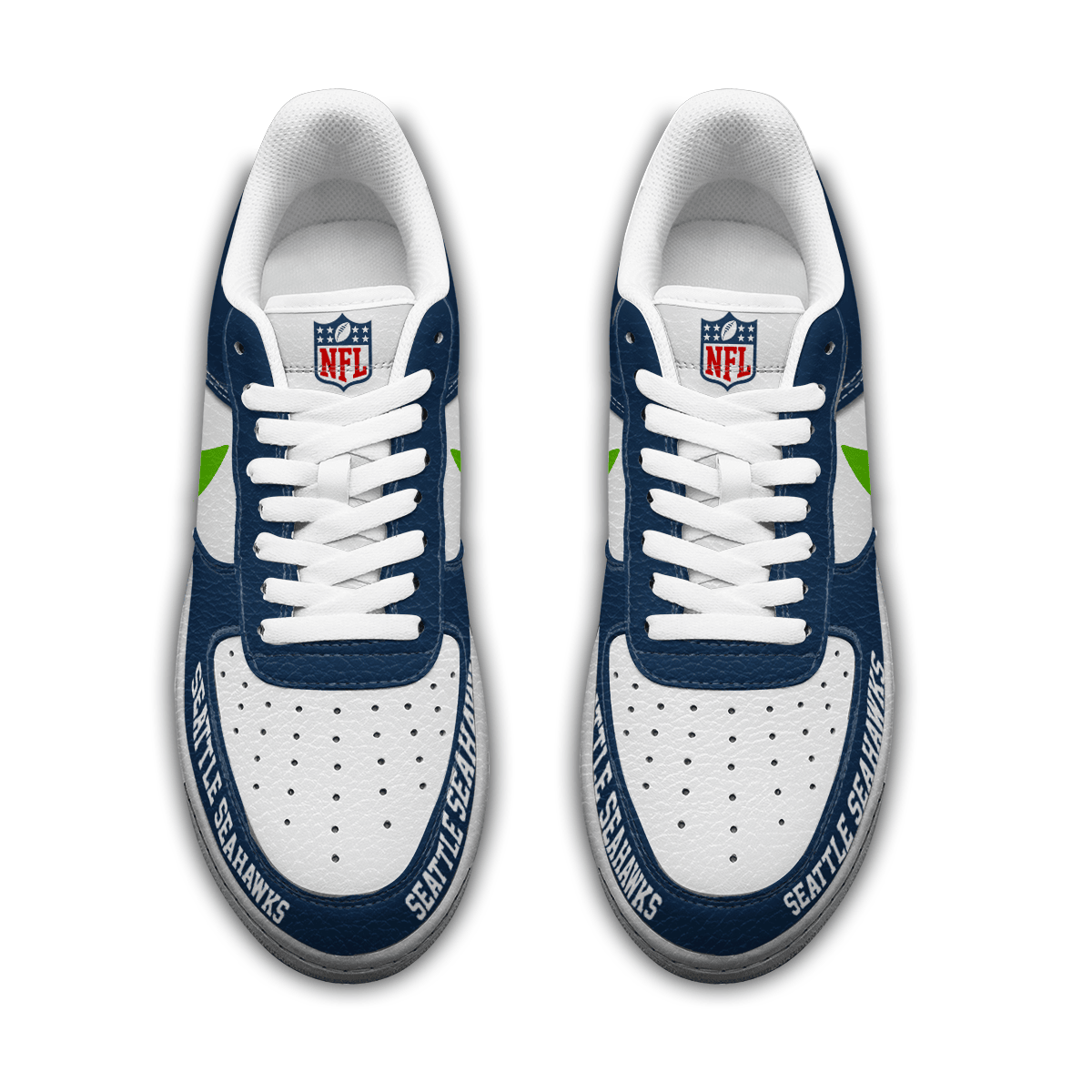 [SPECIAL OFFER] NEW CUSTOMIZED NFL06 SSH SEATTLE SEAHAWKS AF1 SNEAKERS