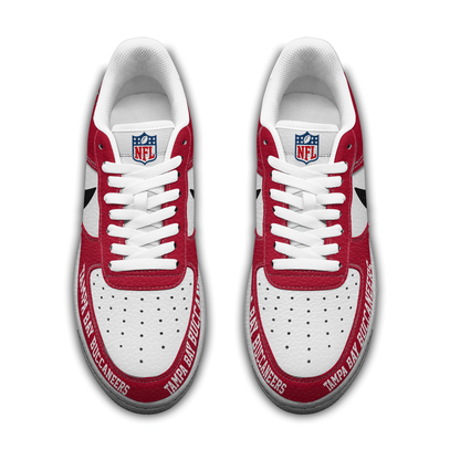 [SPECIAL OFFER] NEW CUSTOMIZED NFL10 TBB TAMPA BAY BUCCANEERS F1 SNEAKERS