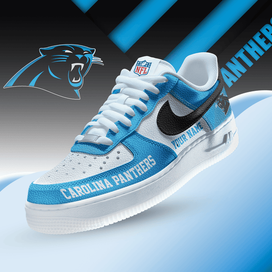 [SPECIAL OFFER] NEW CUSTOMIZED NFL23 CLP CAROLINA PANTHERS AF1 SNEAKERS