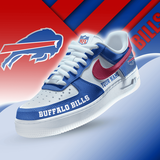 [SPECIAL OFFER] NEW CUSTOMIZED NFL03 BFB BUFFALO BILLS AF1 SNEAKERS