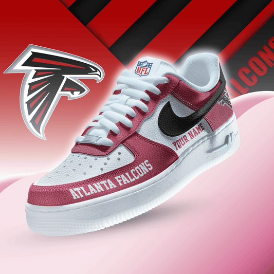 [SPECIAL OFFER] NEW CUSTOMIZED NFL18 ATF ATLANTA FALCONS AF1 SNEAKERS