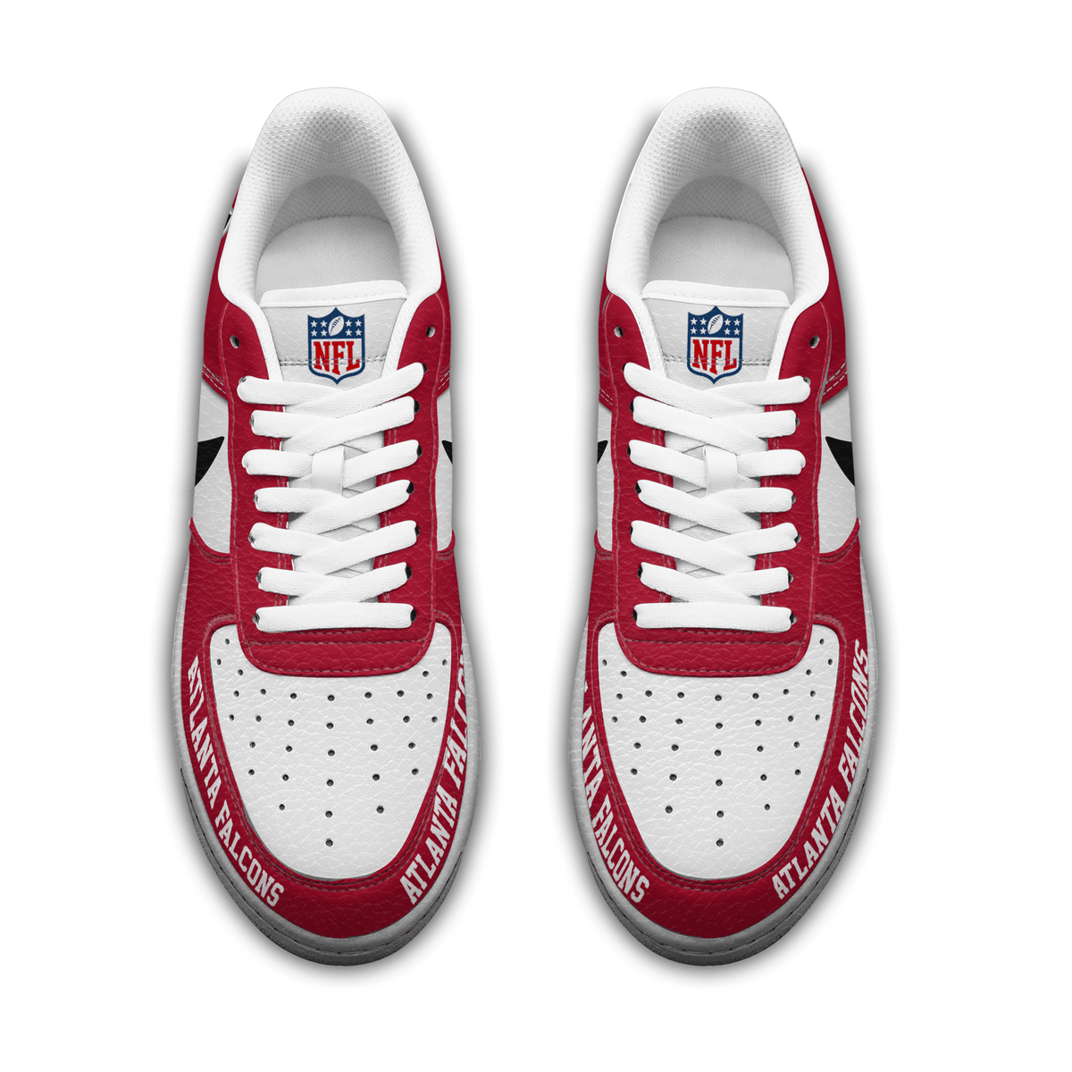 [SPECIAL OFFER] NEW CUSTOMIZED NFL18 ATF ATLANTA FALCONS AF1 SNEAKERS