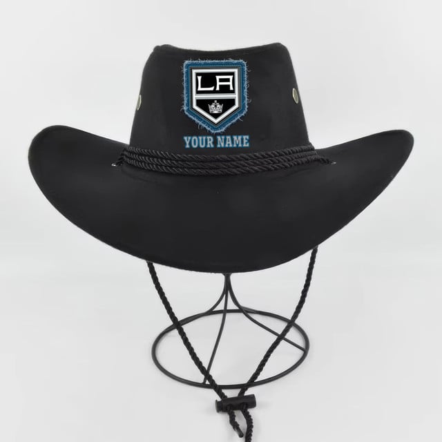 [SUPER SALE] NEW CUSTOMIZED NHL16 LAK LOS ANGELES KINGS COWBOY HAT