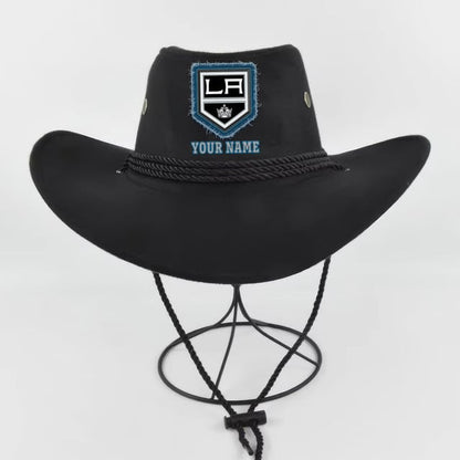 [SUPER SALE] NEW CUSTOMIZED NHL16 LAK LOS ANGELES KINGS COWBOY HAT