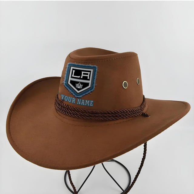 [SUPER SALE] NEW CUSTOMIZED NHL16 LAK LOS ANGELES KINGS COWBOY HAT