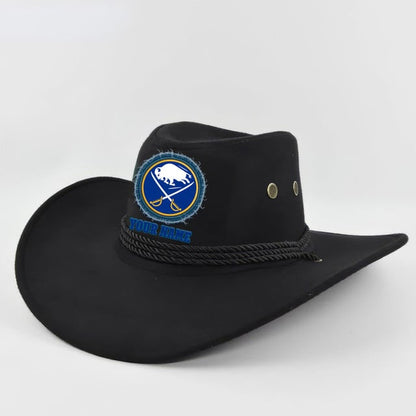 [SUPER SALE] NEW CUSTOMIZED NHL28 BFS BUFFALO SABRES COWBOY HAT
