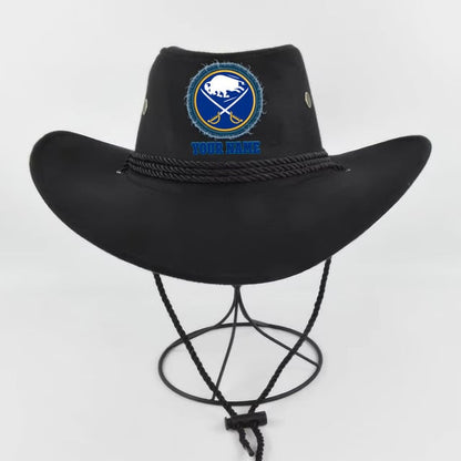 [SUPER SALE] NEW CUSTOMIZED NHL28 BFS BUFFALO SABRES COWBOY HAT