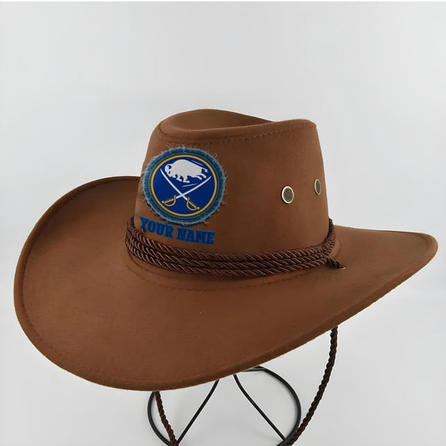 [SUPER SALE] NEW CUSTOMIZED NHL28 BFS BUFFALO SABRES COWBOY HAT