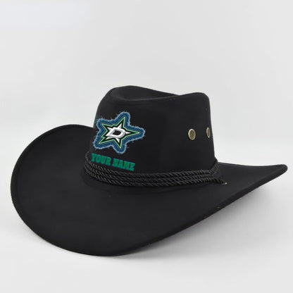 [SUPER SALE] NEW CUSTOMIZED NHL15 DLS DALLAS STARS COWBOY HAT
