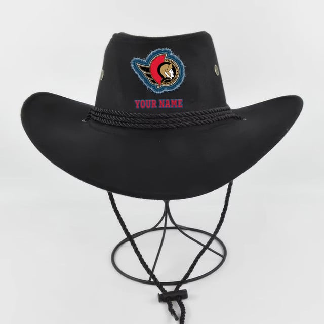 [SUPER SALE] NEW CUSTOMIZED NHL29 OSN OTTAWA SENATORS COWBOY HAT