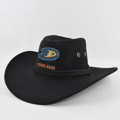 [SUPER SALE] NEW CUSTOMIZED NHL09 AHD ANAHEIM DUCKS COWBOY HAT