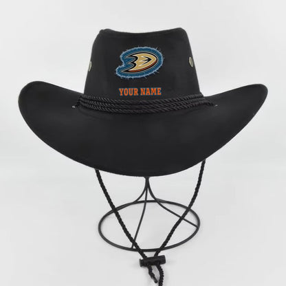 [SUPER SALE] NEW CUSTOMIZED NHL09 AHD ANAHEIM DUCKS COWBOY HAT