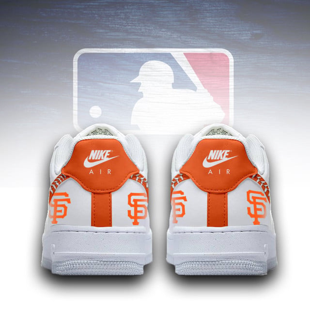 [FLASH SALE] NEW CUSTOMIZED MLB06 SFG SAN FRANCISCO GIANTS AF1 SNEAKERS