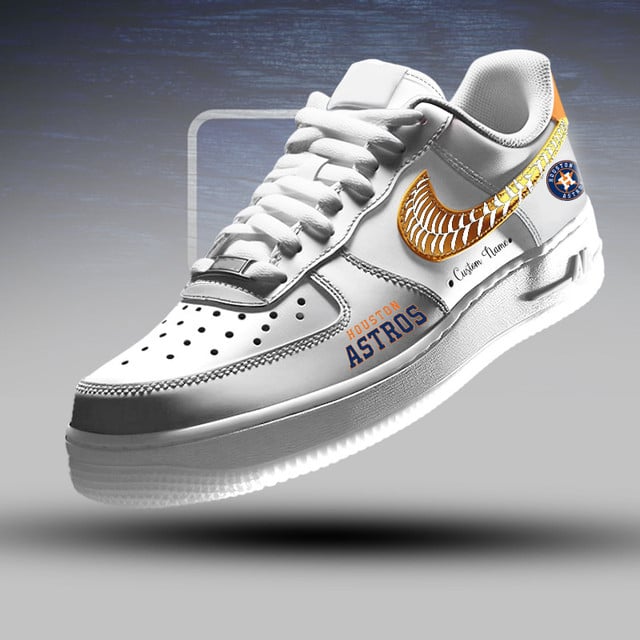 [FLASH SALE] NEW CUSTOMIZED MLB10 HAS HOUSTON ASTROS AF1 SNEAKERS