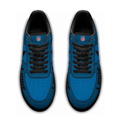 LIMITED EDITION - NEW CUSTOMIZED NFL04 DTL DT LIONS AF1 SNEAKERS