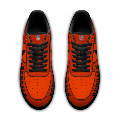 LIMITED EDITION - NEW CUSTOMIZED NFL16 CCB CC BENGALS AF1 SNEAKERS