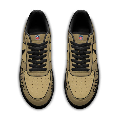 LIMITED EDITION - NEW CUSTOMIZED NFL24 NOS NO SAINTS AF1 SNEAKERS