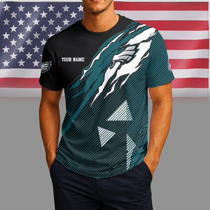 [SPECIAL OFFER] NEW CUSTOMIZED NFL02 PPE PHILADELPHIA EAGLES UNISEX T-SHIRT & POLO