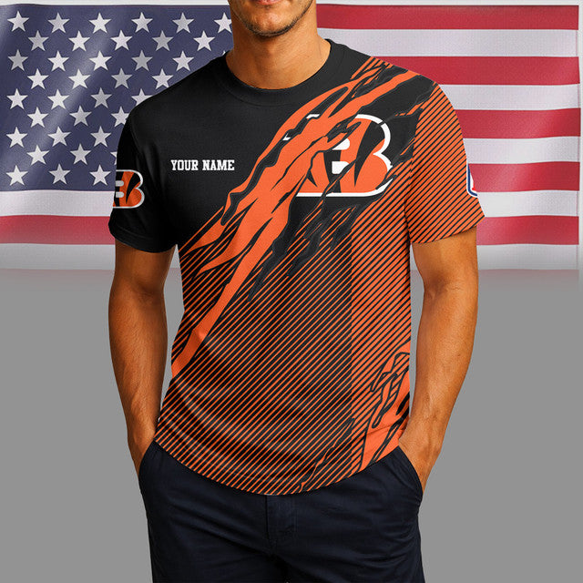 [SPECIAL OFFER] NEW CUSTOMIZED NFL16 CCB CINCINNATI BENGALS UNISEX T-SHIRT & POLO