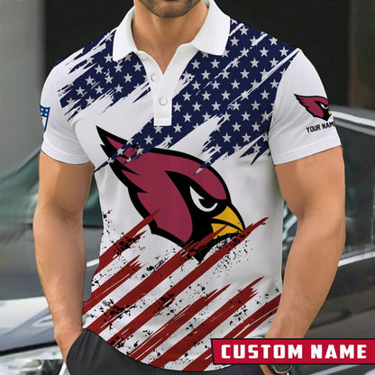 [SPECIAL OFFER] NEW CUSTOMIZED NFL20 ARC ARIZONA CARDINALS POLO SHIRT