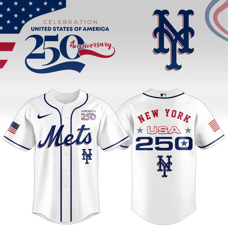 [FLASH SALE] NEW CUSTOMIZED MLB17 NYM NEW YORK METS BASEBALL JERSEY