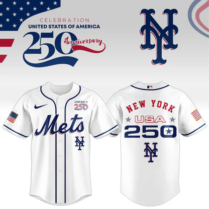 [FLASH SALE] NEW CUSTOMIZED MLB17 NYM NEW YORK METS BASEBALL JERSEY