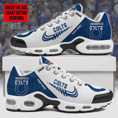 [SPECIAL OFFER] NEW CUSTOMIZED NFL17 IDC INDIANAPOLIS COLTS AIR MAX PLUS SNEAKERS