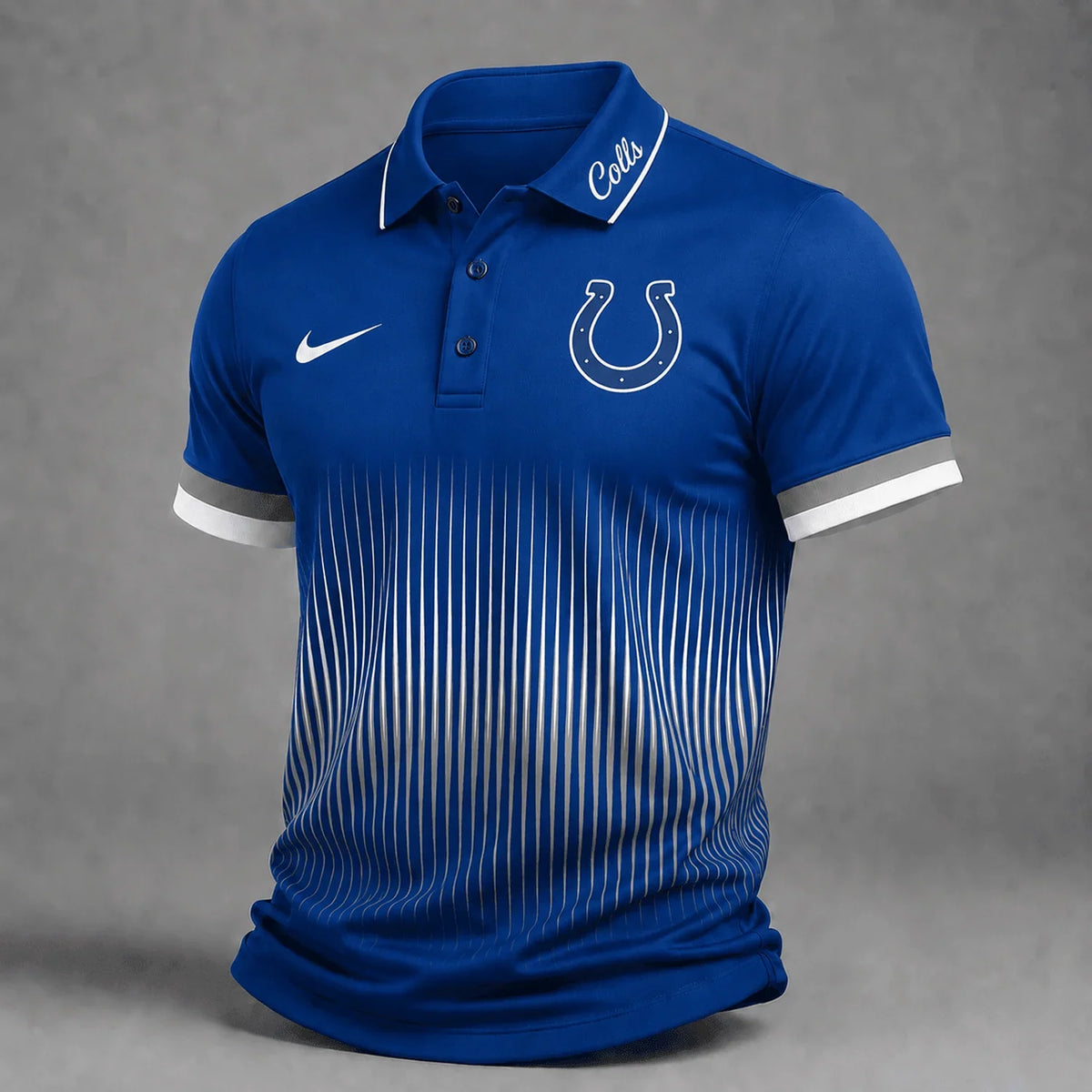 [SPECIAL OFFER] NEW CUSTOMIZED NFL17 IDC INDIANAPOLIS COLTS POLO SHIRT
