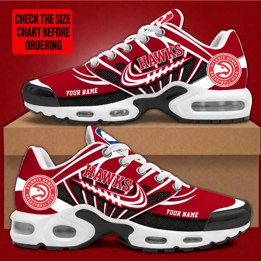 [HOT DEAL] NEW CUSTOMIZED NBA17 AHA ATLANTA HAWKS AIR MAX PLUS SNEAKERS